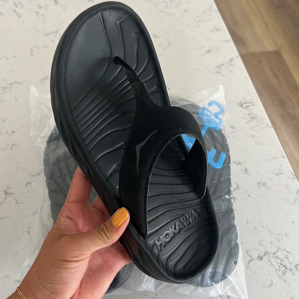Brand new Hoka sandals